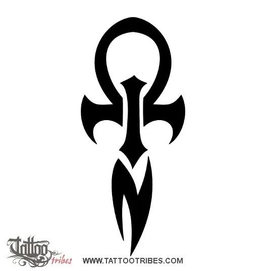 Tattoo image of ION Ankh, Life, protection