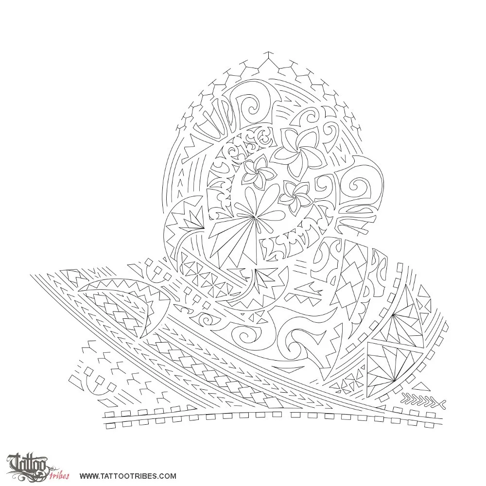 Stencil outline of Matavuvale, Family