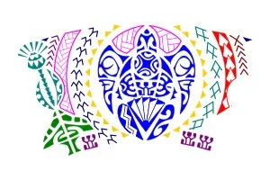 Family roots Polynesian armband tattoo