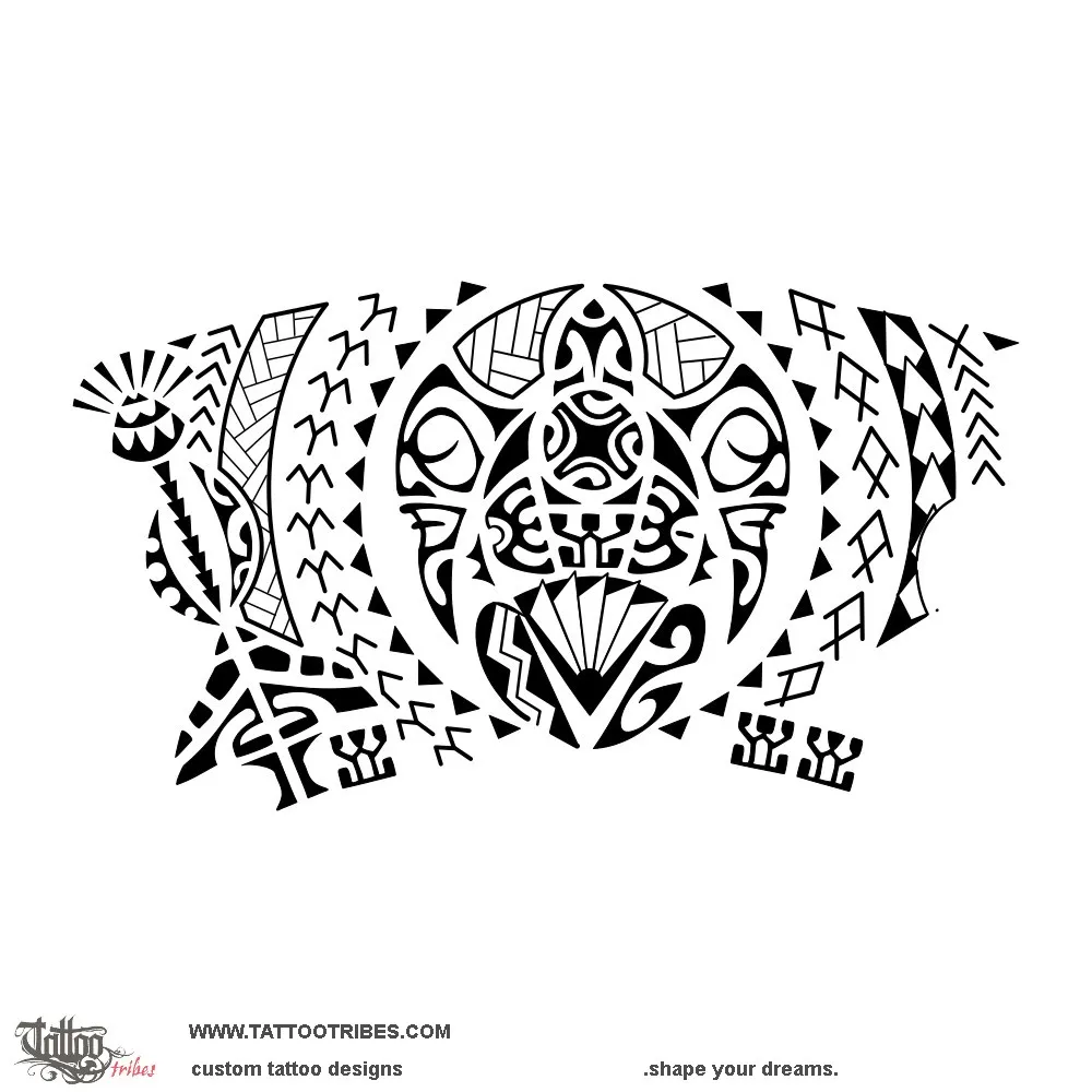 Tattoo image of A'a, Roots