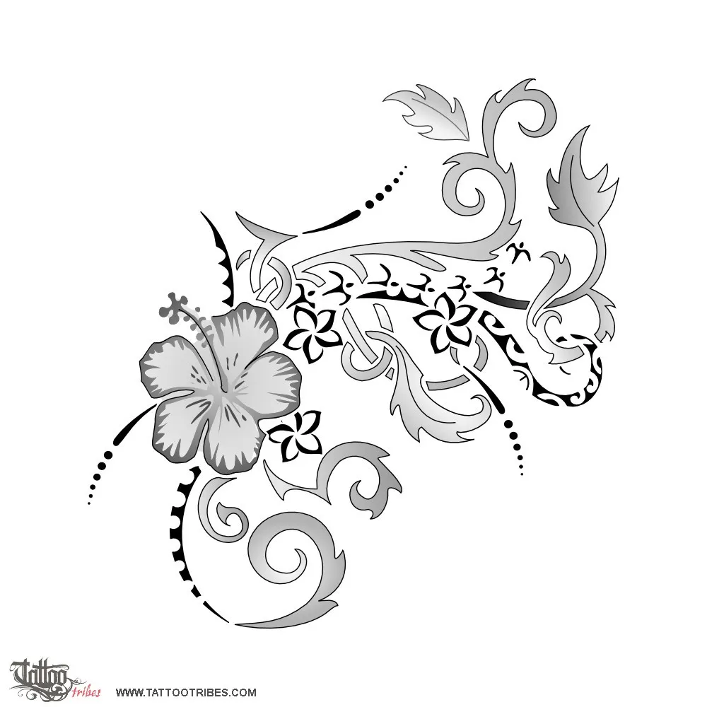 Tattoo image of Flourished vines, Ode to life
