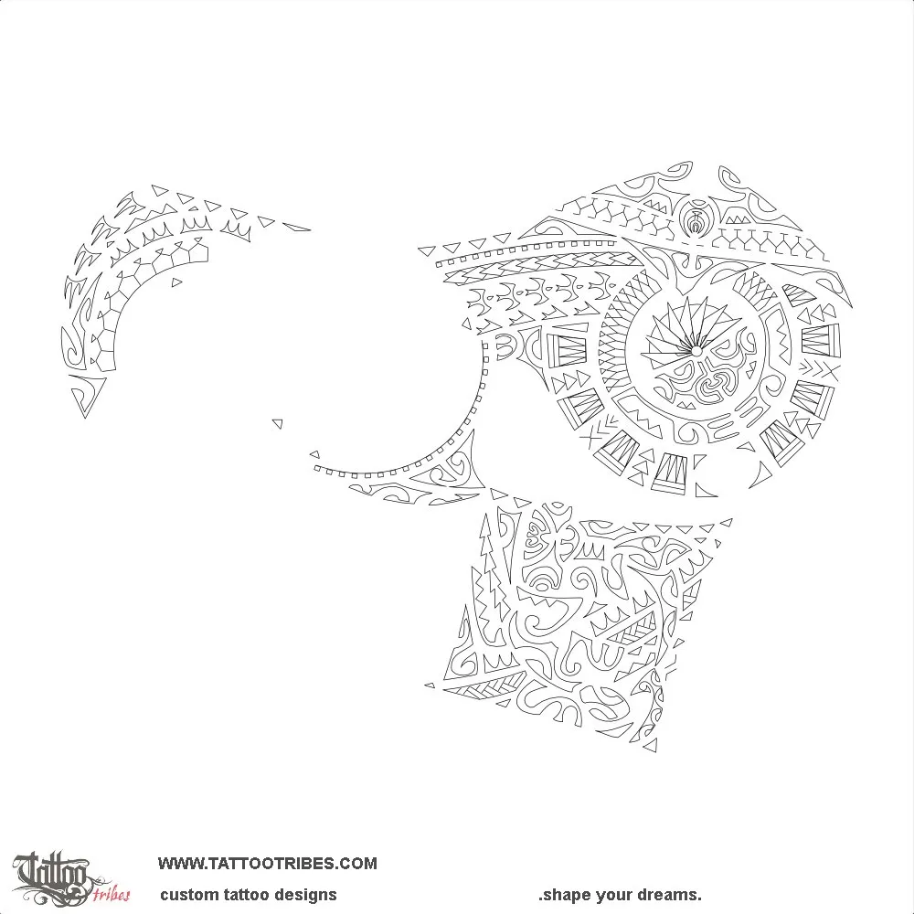 Stencil outline of Safe, Extension