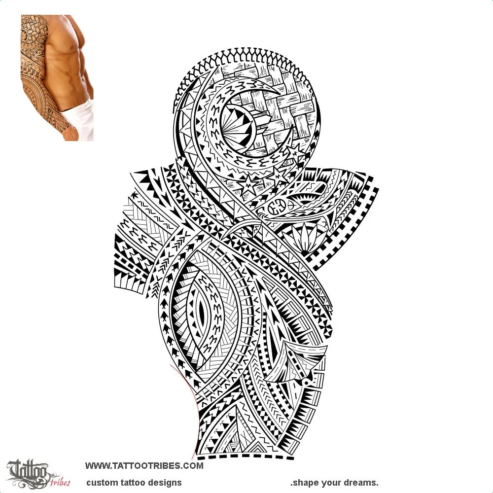 Tattoo image of Masina, Moon