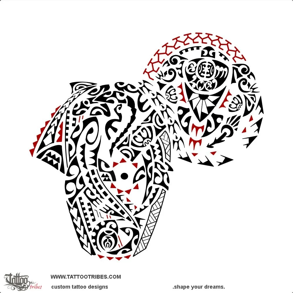 Tattoo image of Ahunga, Origins