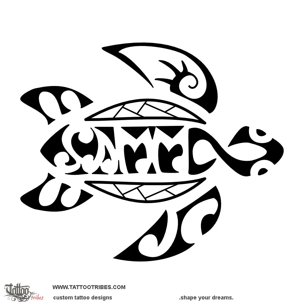 Tattoo image of Samm turtle, Family tattoo