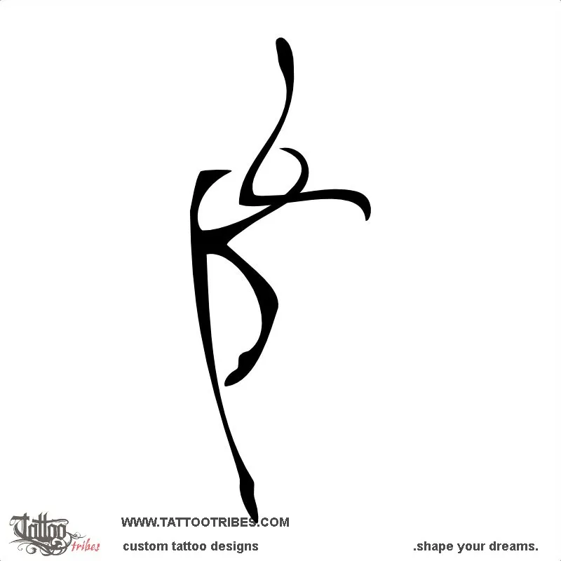 Tattoo image of Dancer, K+L