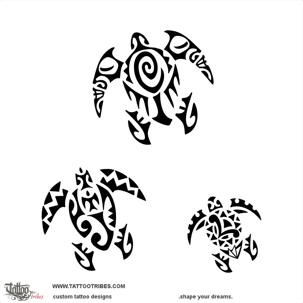 Tattoo image of Lars turtles, Children