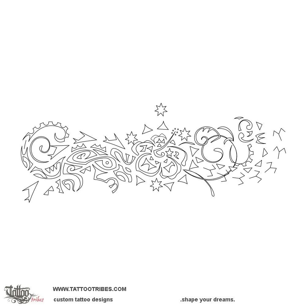 Stencil outline of Voyage together, Coverup
