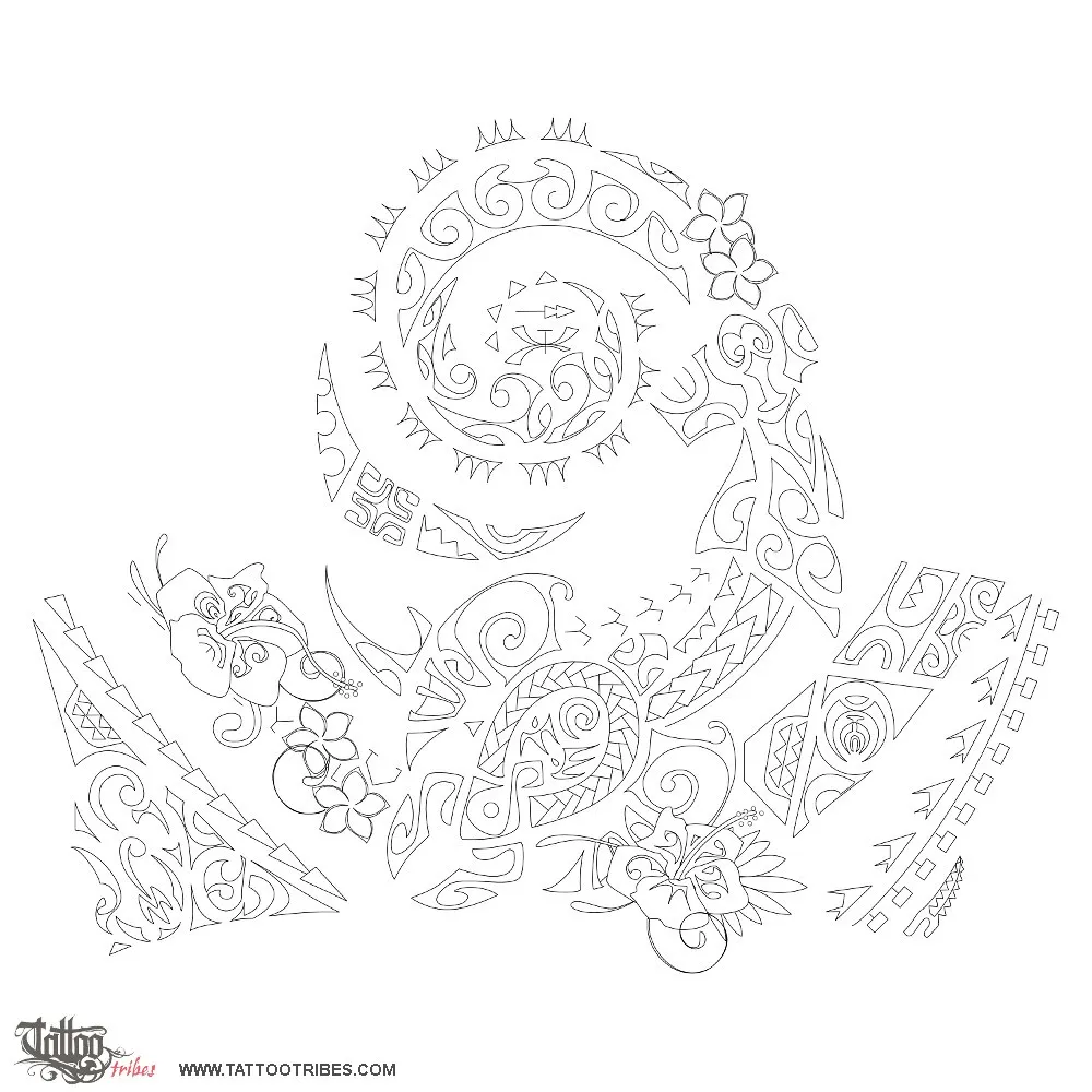 Stencil outline of Maaia, Brave, confident