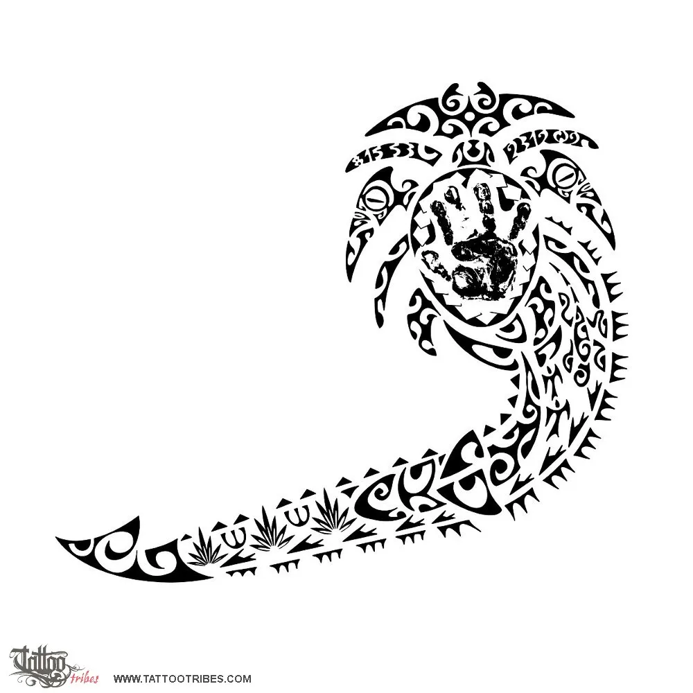 Tattoo image of Leyla, Protection, family