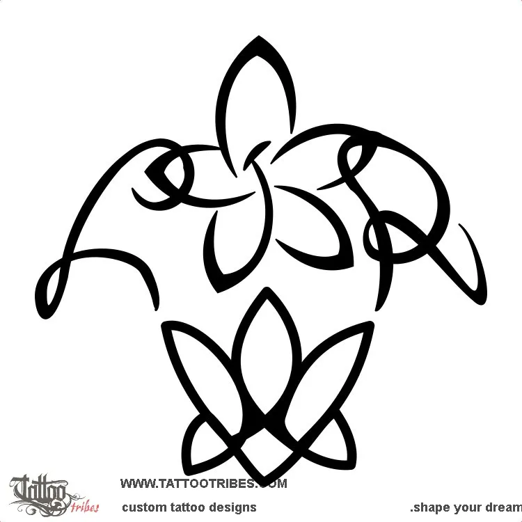 Tattoo image of L+J+R turtle, Union
