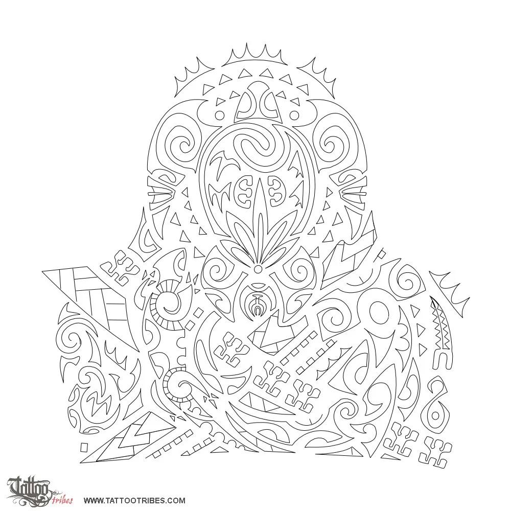 Stencil outline of Whiti, To cross over