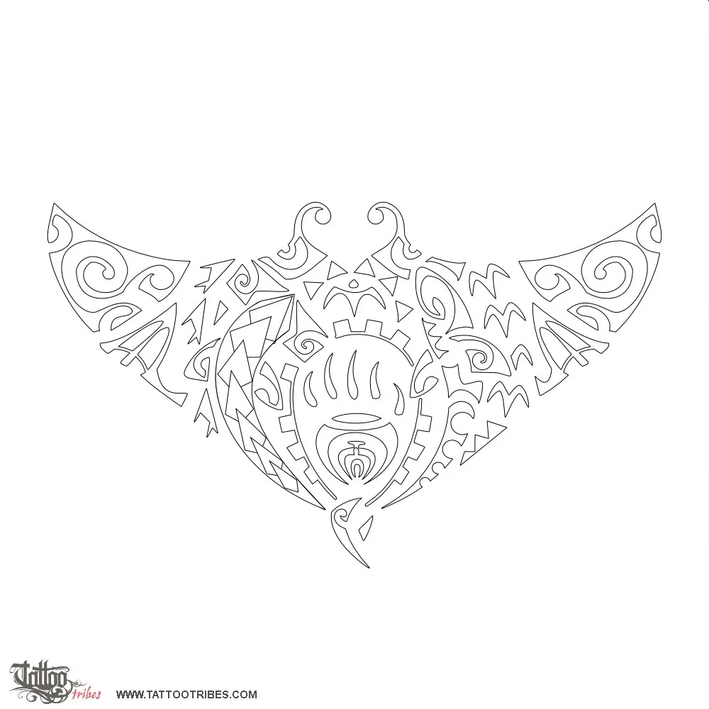 Stencil outline of Mātātoa, Fearless