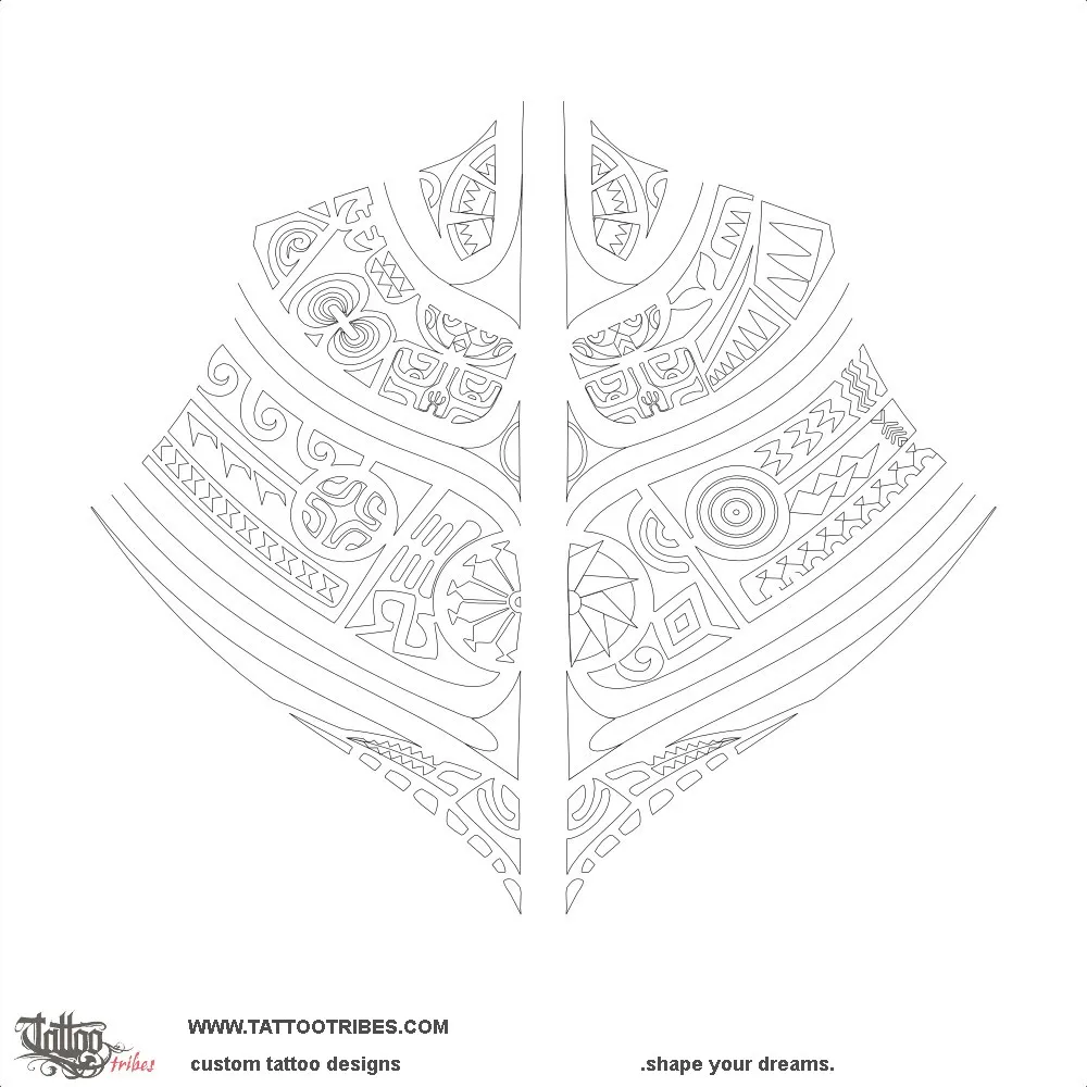 Stencil outline of Paepae, Foundations