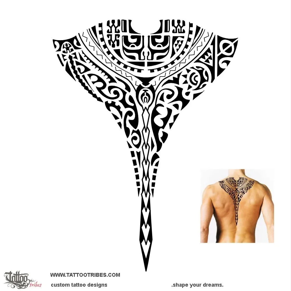 Tattoo image of Fai, Manta ray
