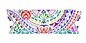 Polynesian warrior protector armband
tattoo