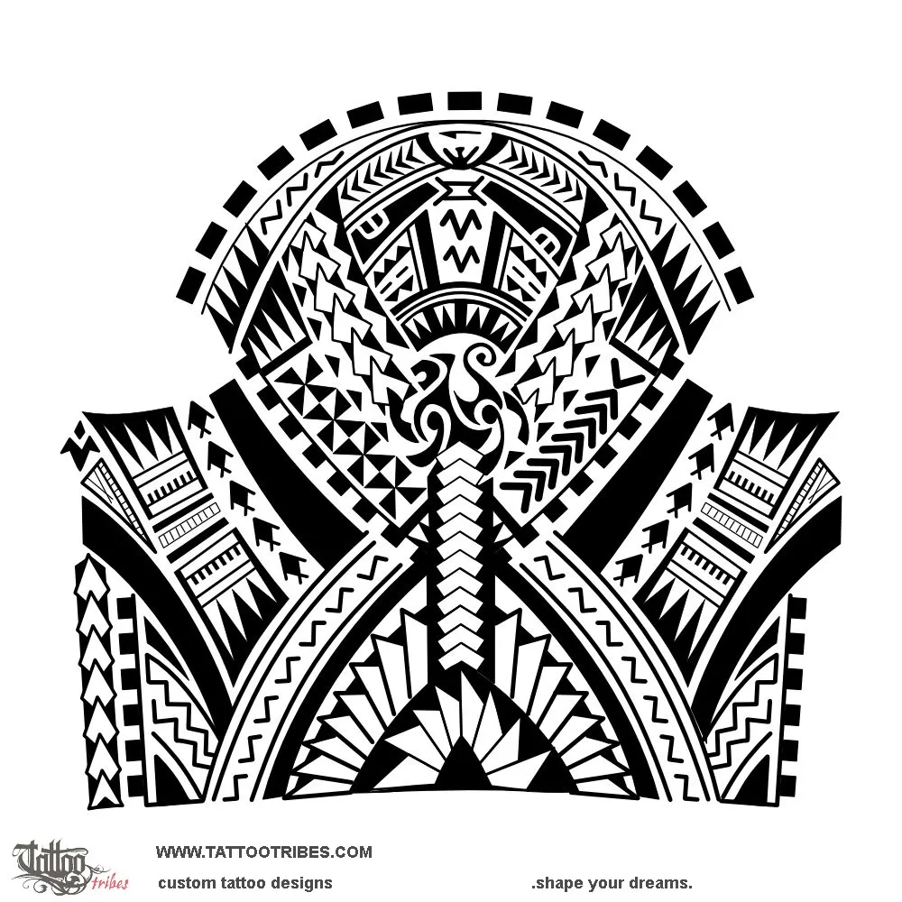Tattoo image of Shotokan, Family warrior