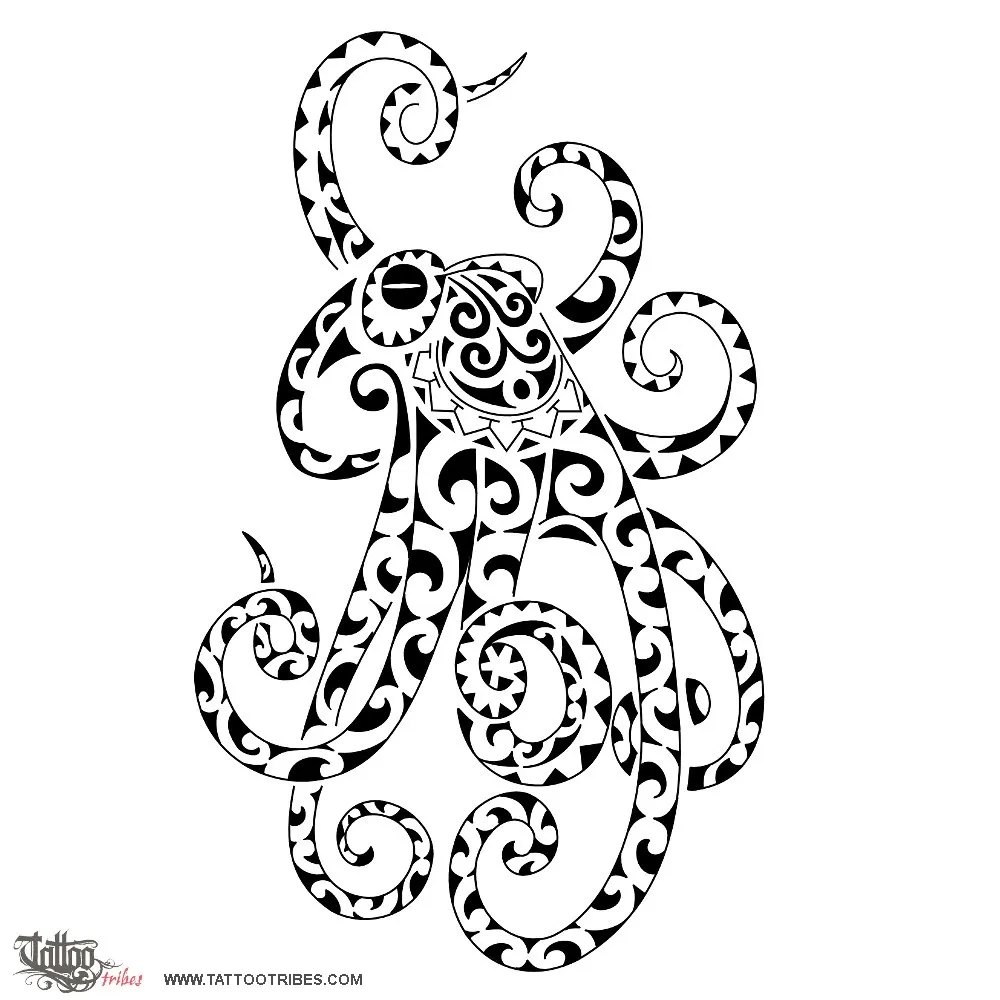 Tattoo image of Wheke, Octopus