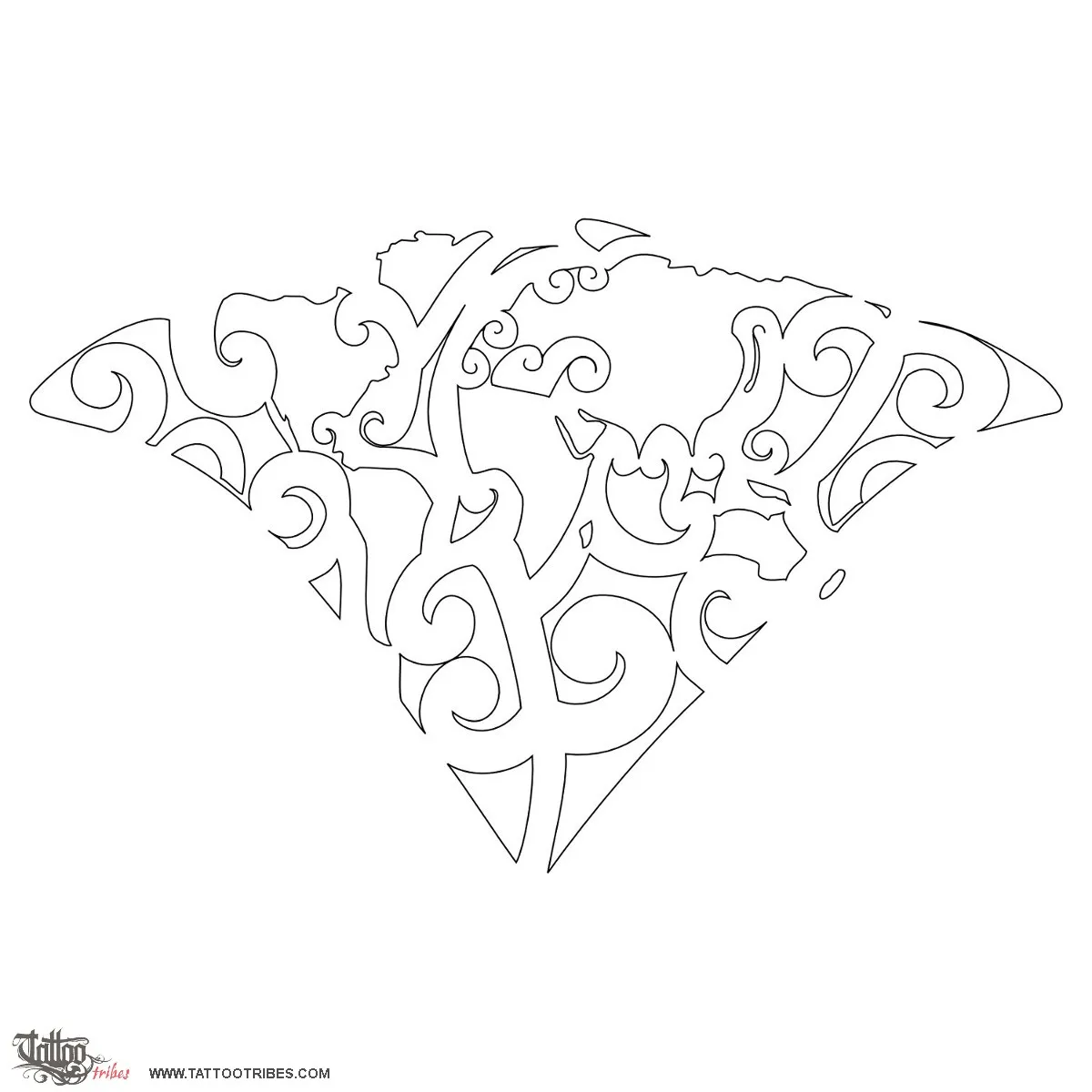Stencil outline of Worldmap, Freedom, Travel