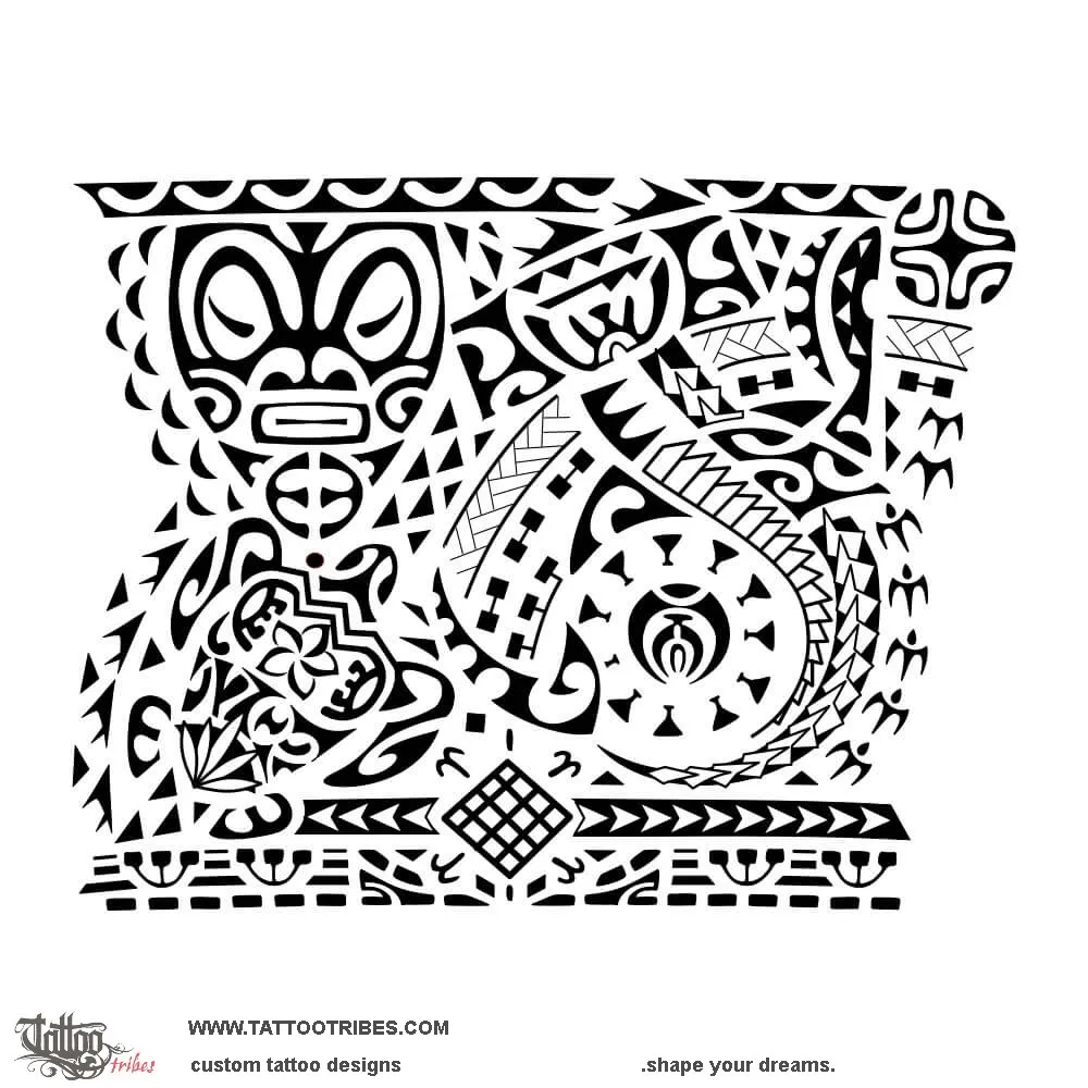 Tattoo image of Pae, Supports