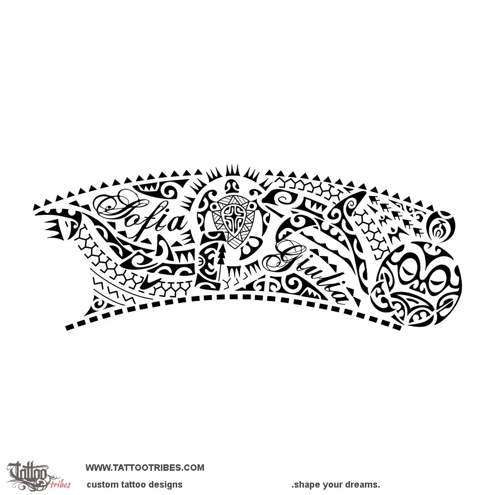 Tattoo image of Daughters, Sofia and Giulia