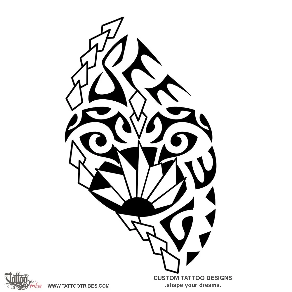 Tattoo image of Wolf eyes, Warrior