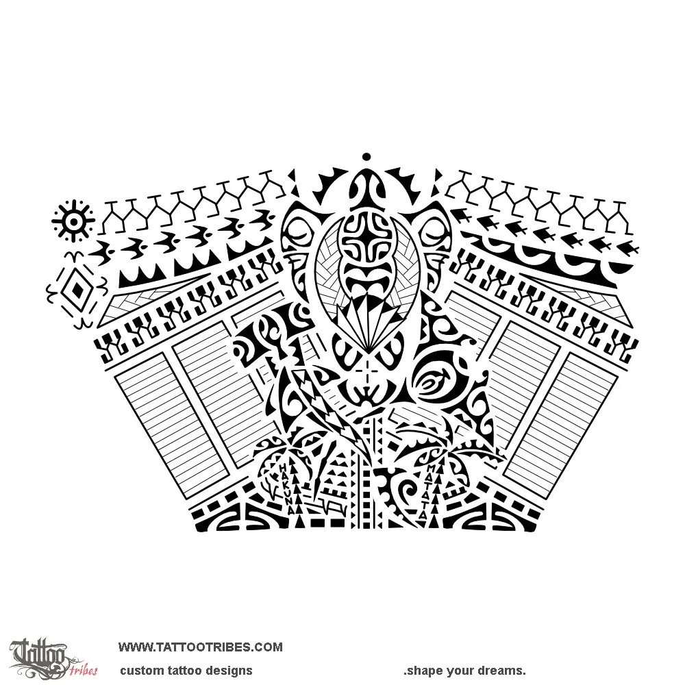 Tattoo image of Totem, Life journey
