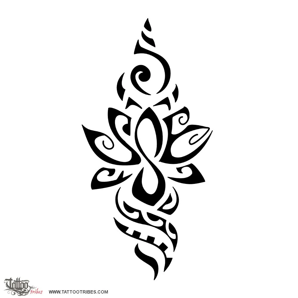 Tattoo image of S+E lotus, Rebirth