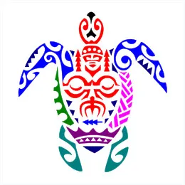 New life Polynesian bracelet tattoo