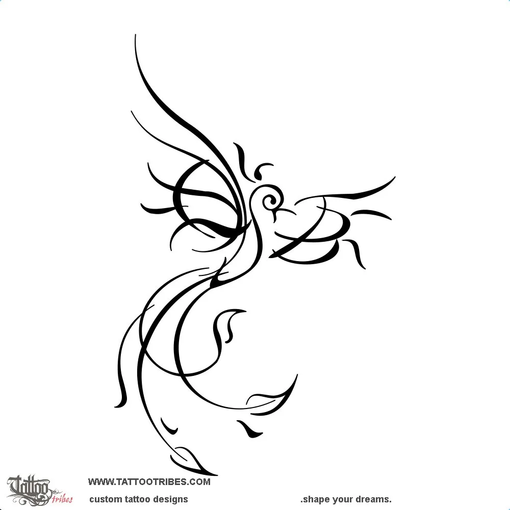 Tattoo image of Phoenix CB, New beginning