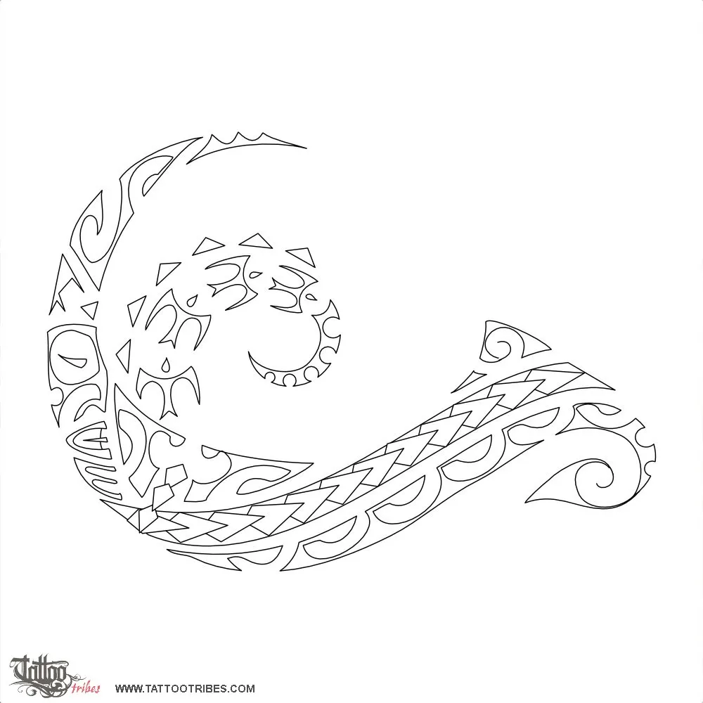 Stencil outline of Surfin' tiki, Protection