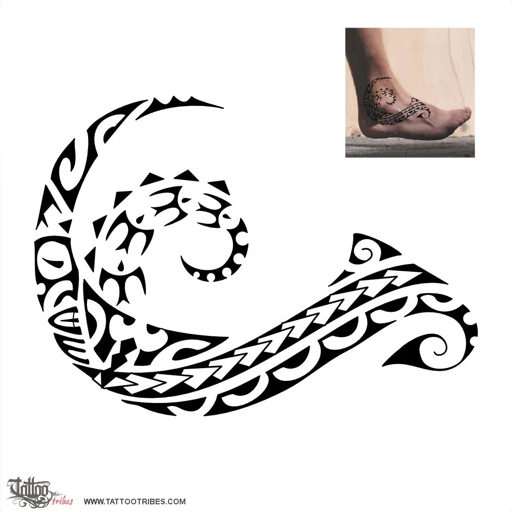 Tattoo image of Surfin' tiki, Protection