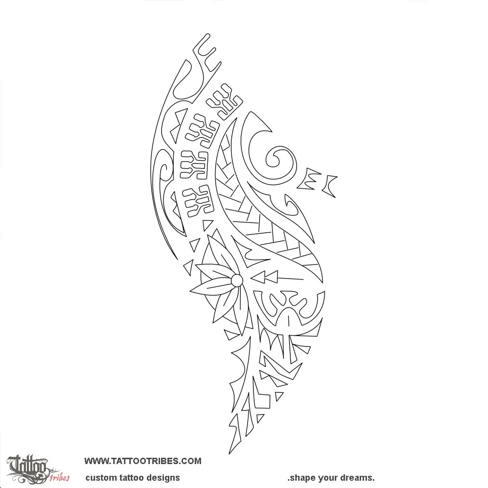 Stencil outline of Matuatanga, Fatherhood