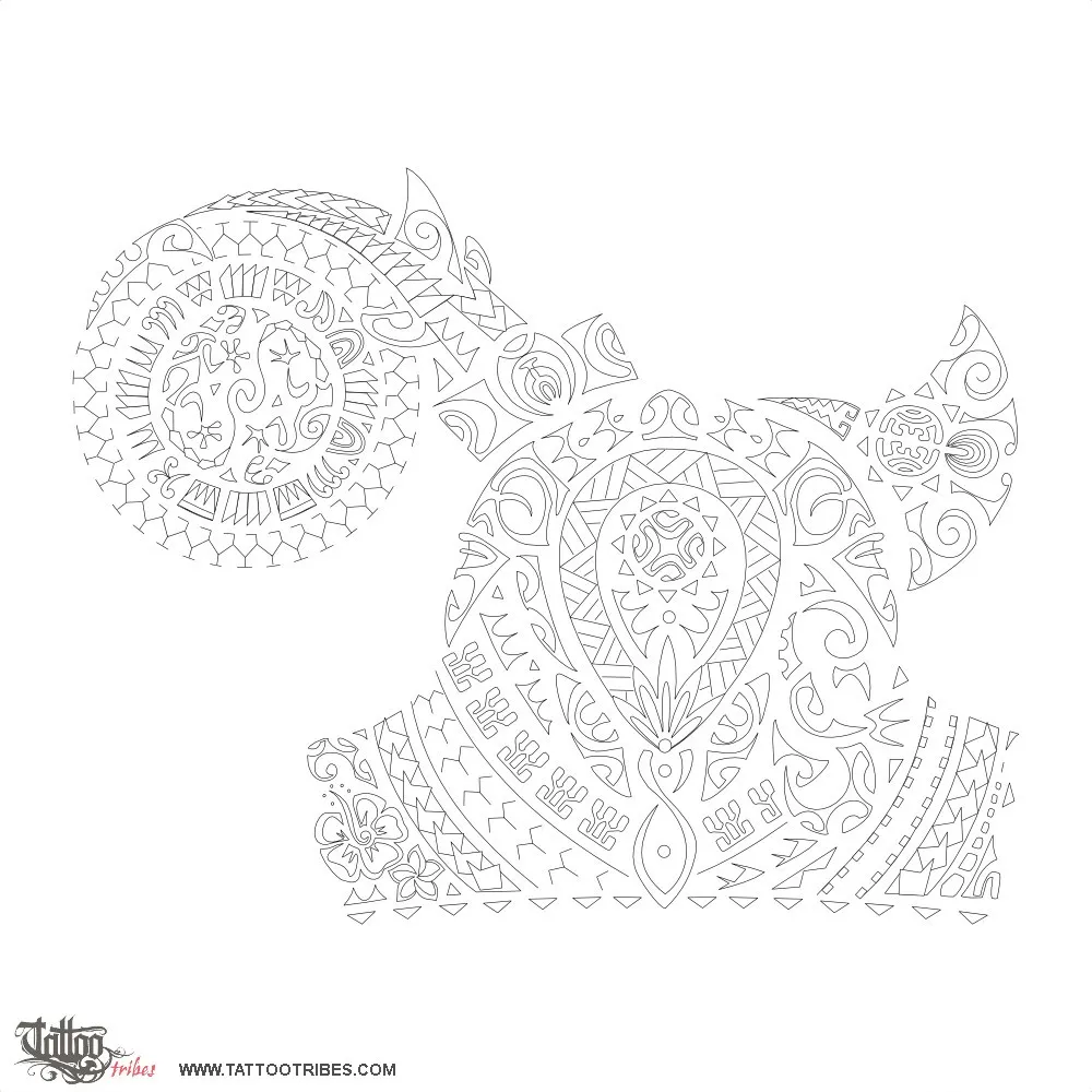 Stencil outline of Hapori, Kinship, community