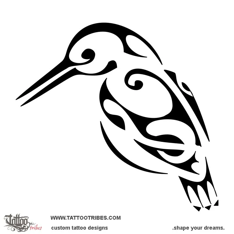 Tattoo image of Kingfisher, Connection