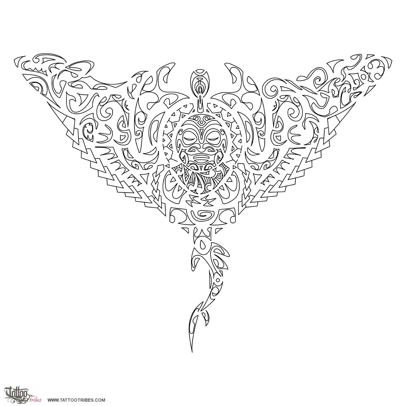 Stencil outline of Mawe, Talisman