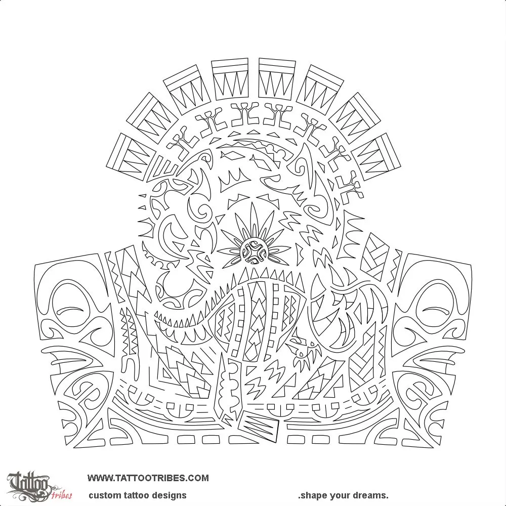 Stencil outline of Dinosaur, Family unity