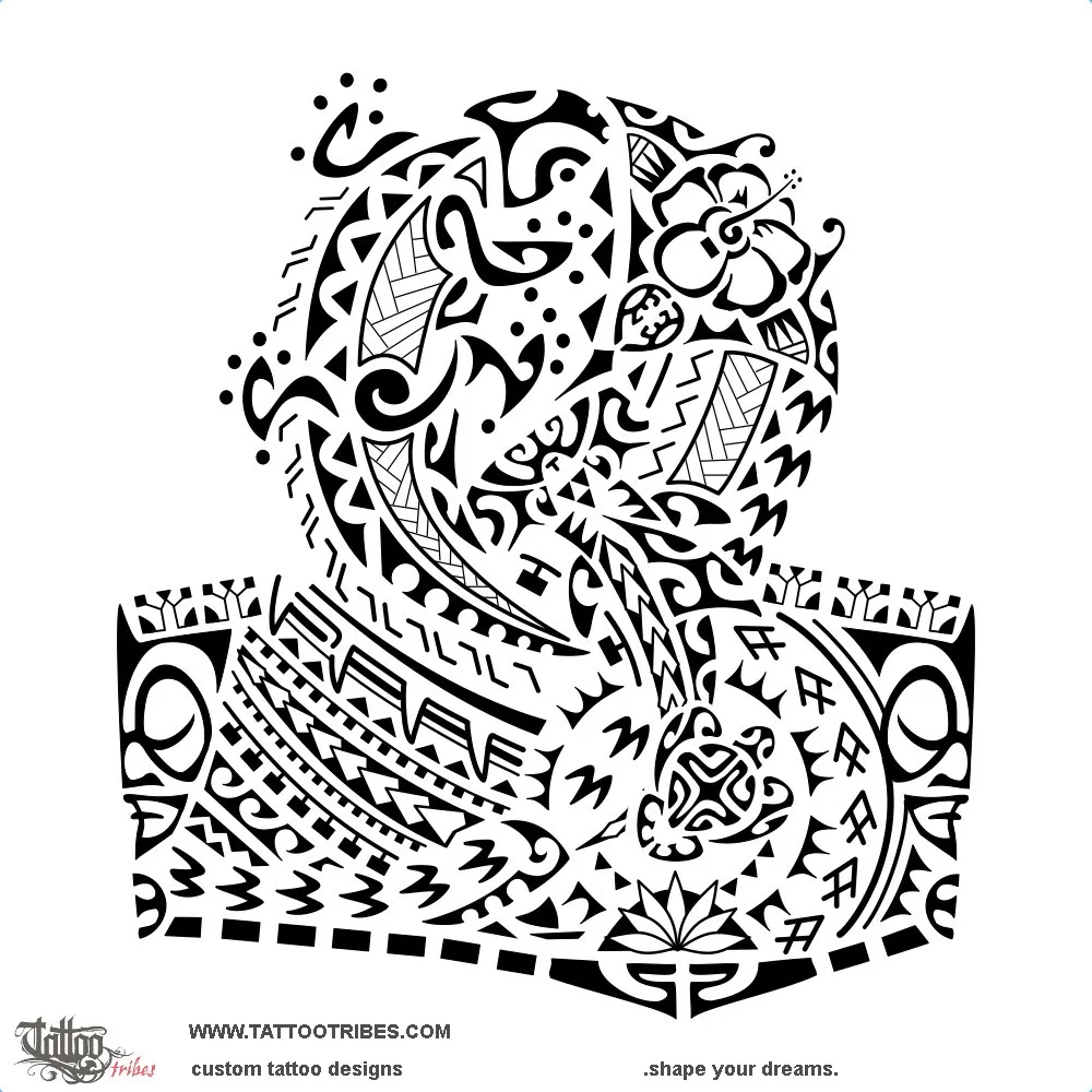 Tattoo image of Ti´amā, Freed man