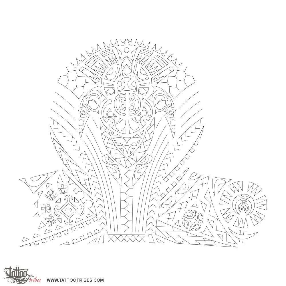 Stencil outline of Ahurea, Cultures