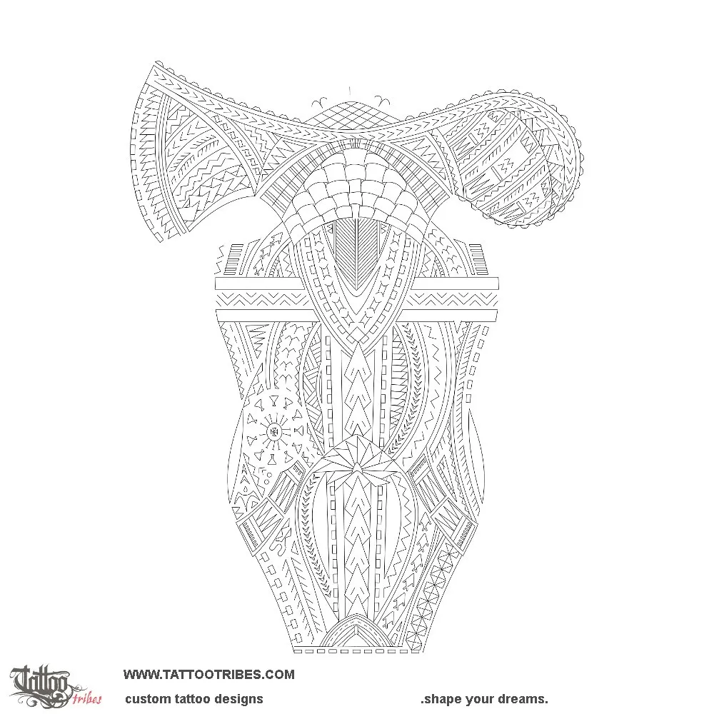 Stencil outline of Fa'amamalu, To protect