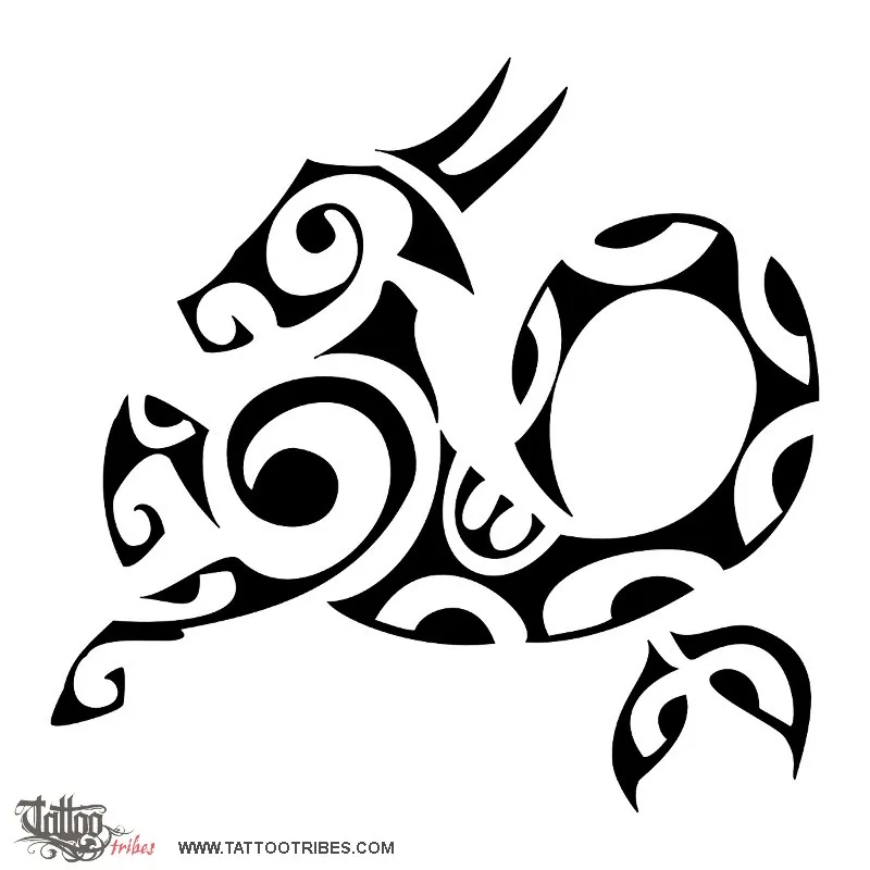 Tattoo image of Capricorn, Zodiac