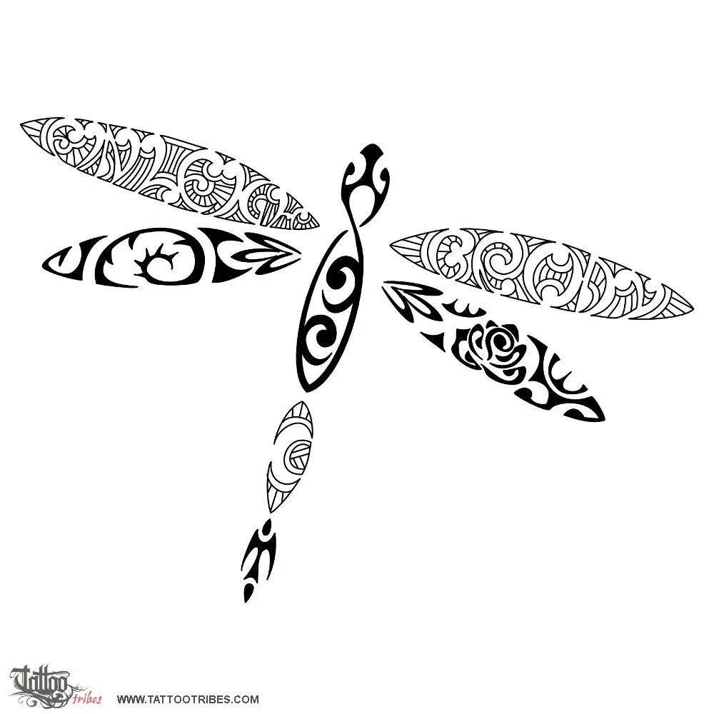 Tattoo image of Dragonfly, Children, love