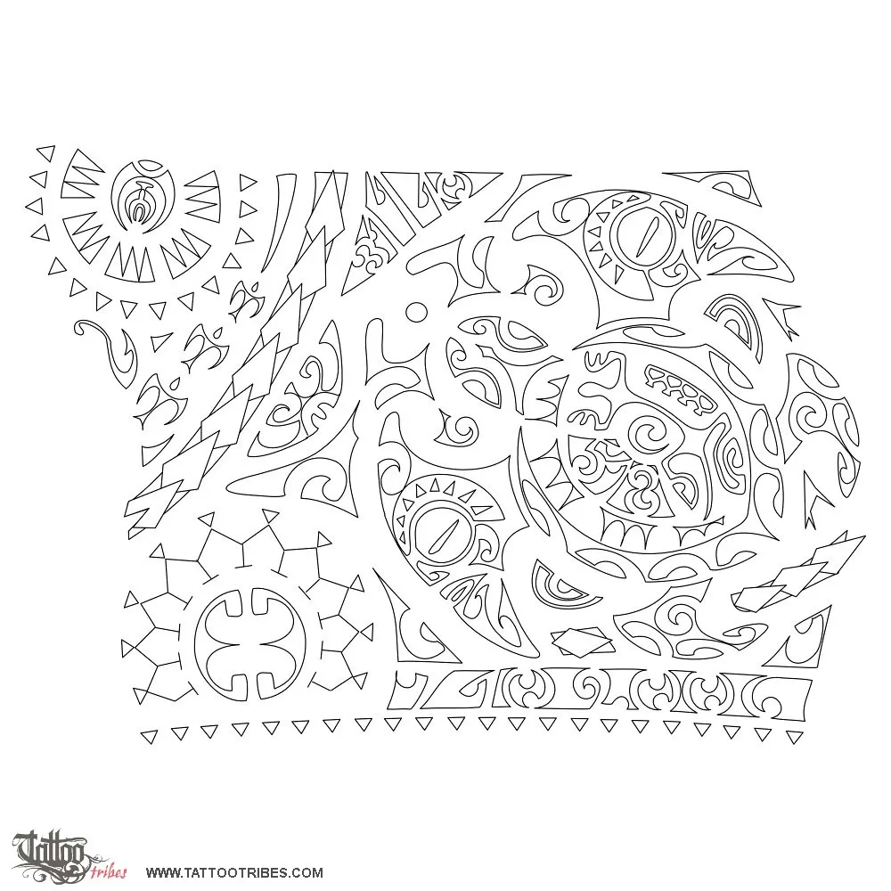 Stencil outline of Marenatanga, Marriage