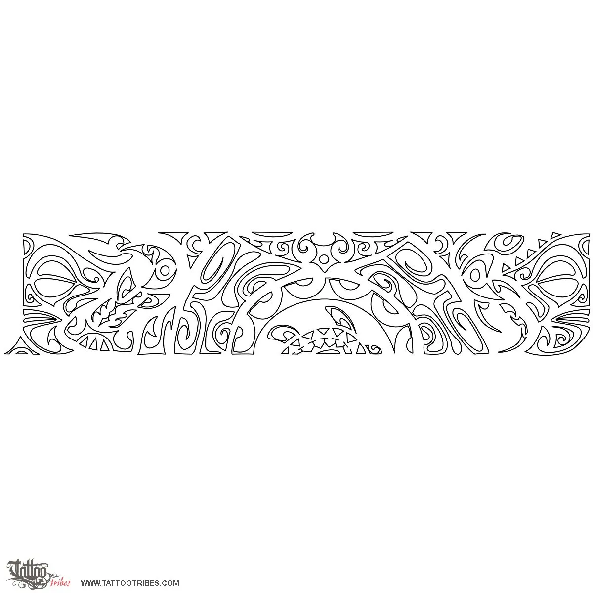 Stencil outline of Mahurutanga, Serenity