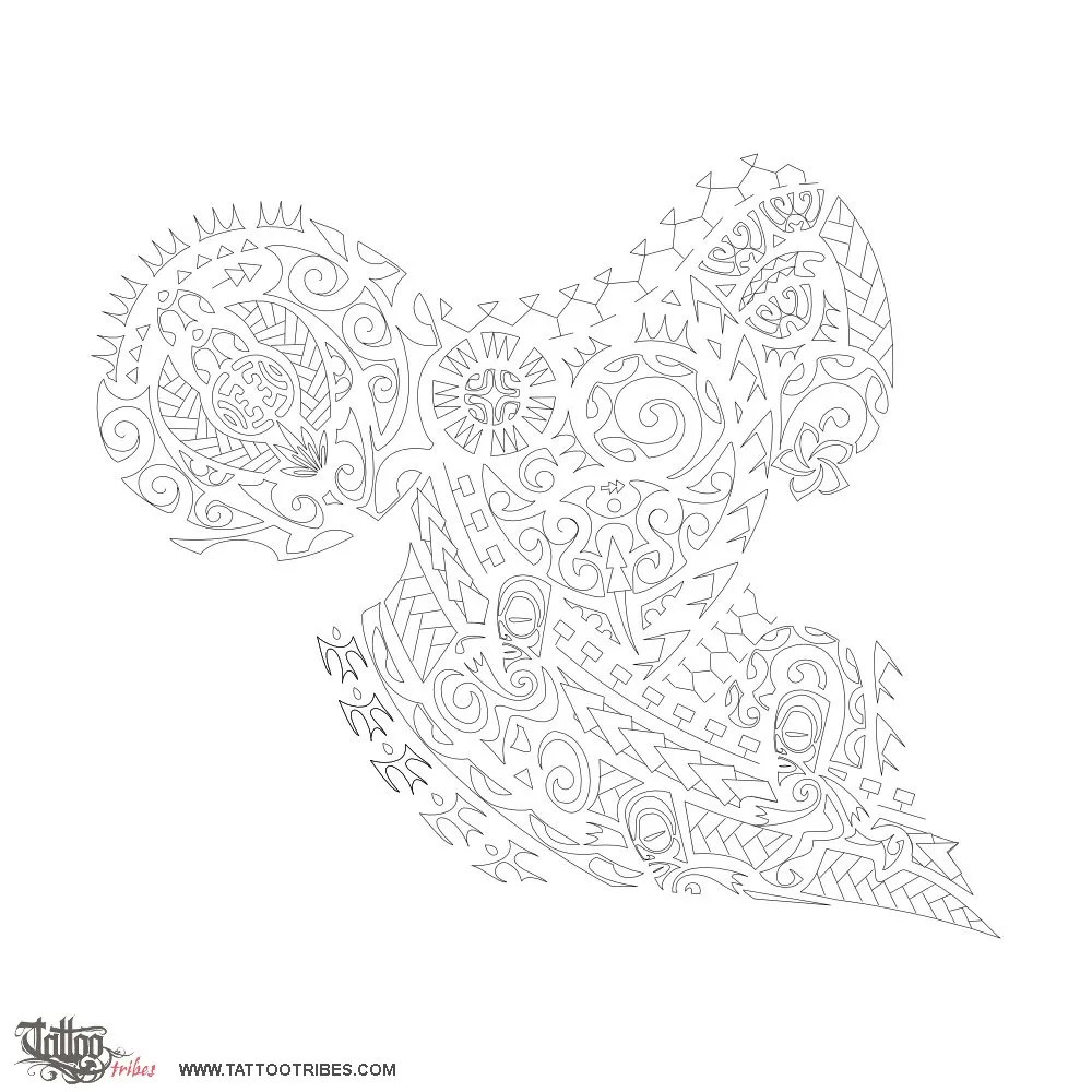 Stencil outline of Rene, New beginnings