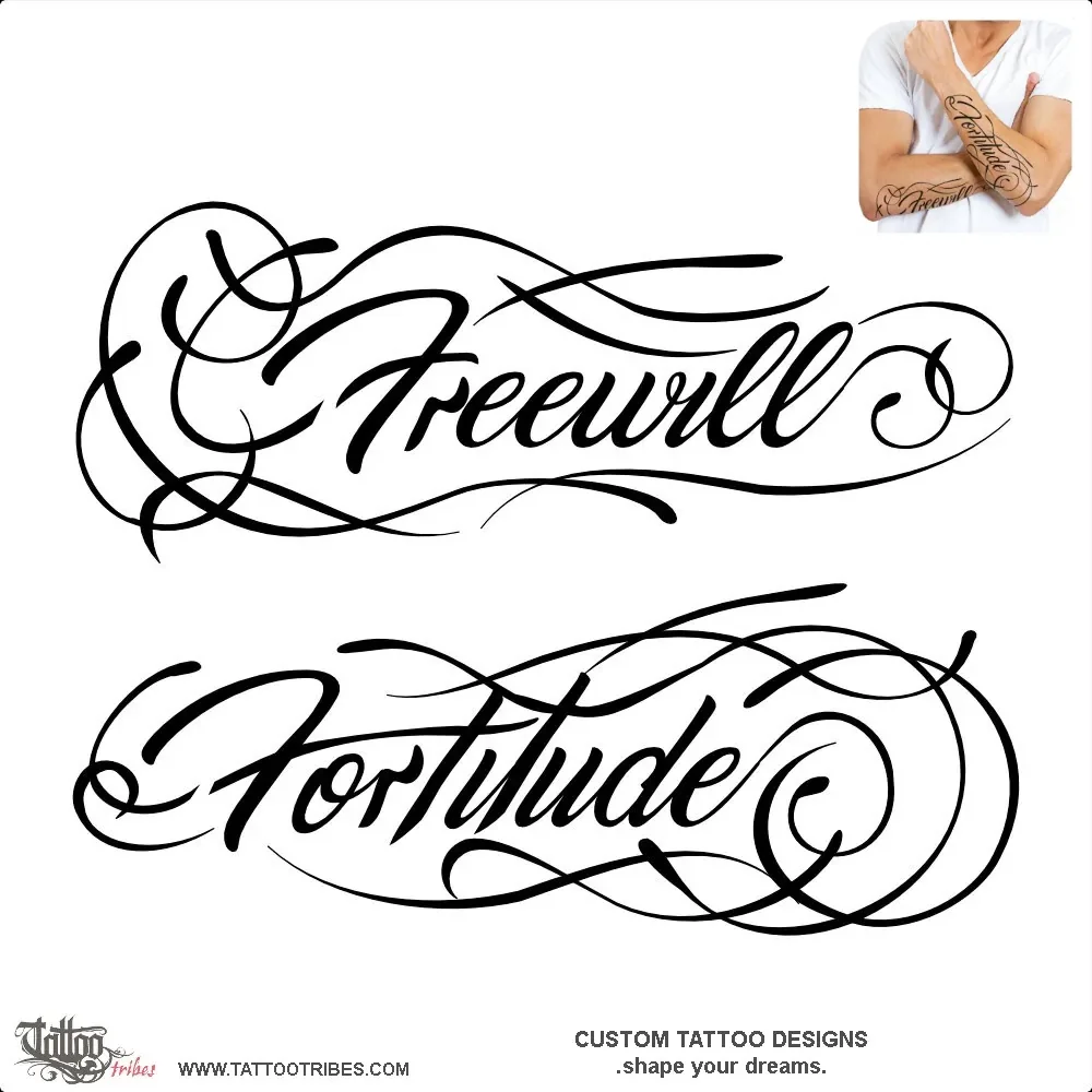 Tattoo image of Freewill Fortitude, Values