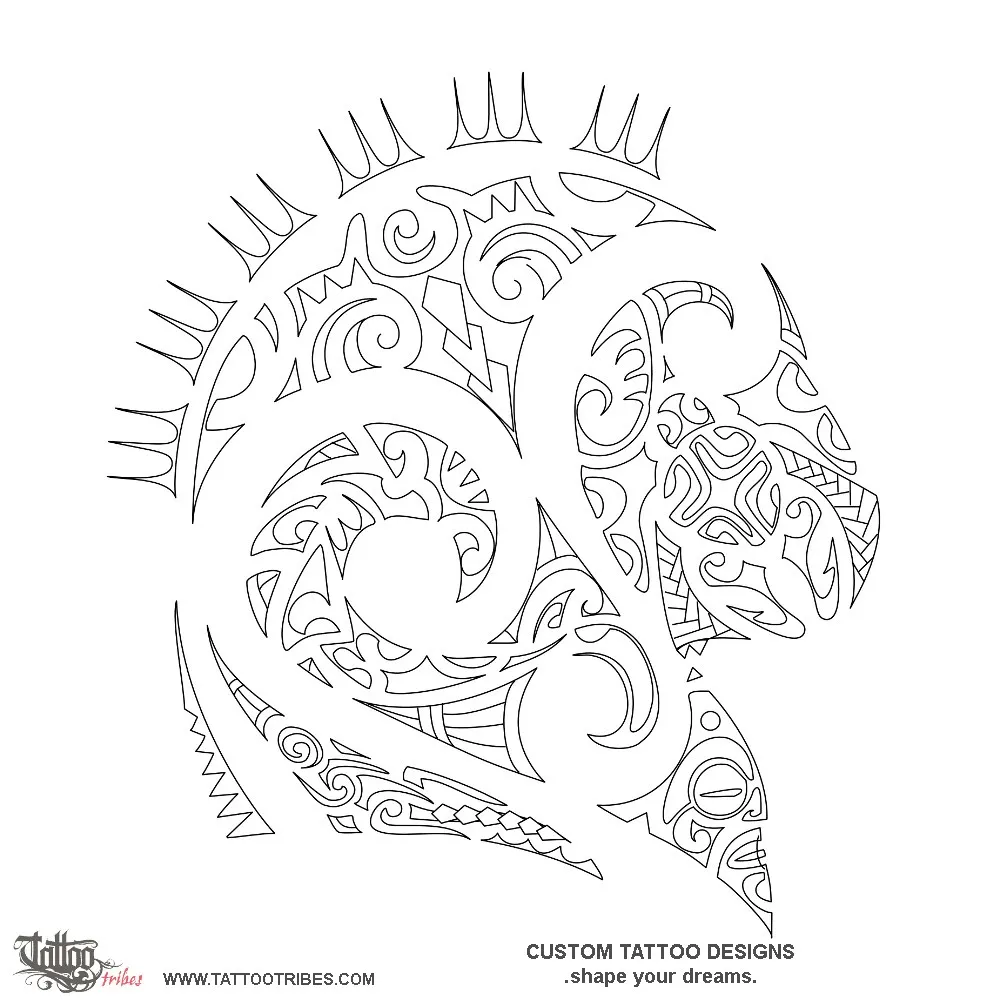 Stencil outline of Taniwha, Protection