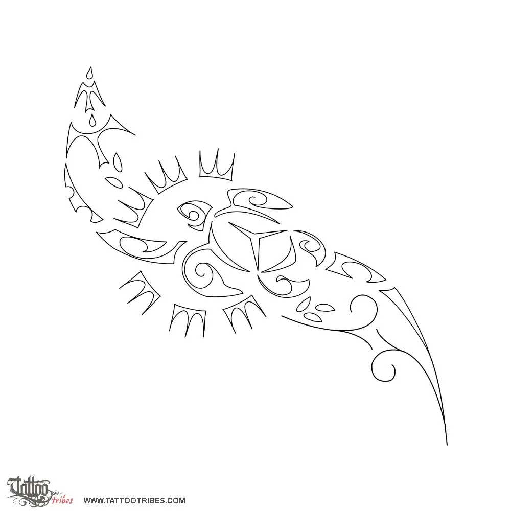 Stencil outline of Feather, Family