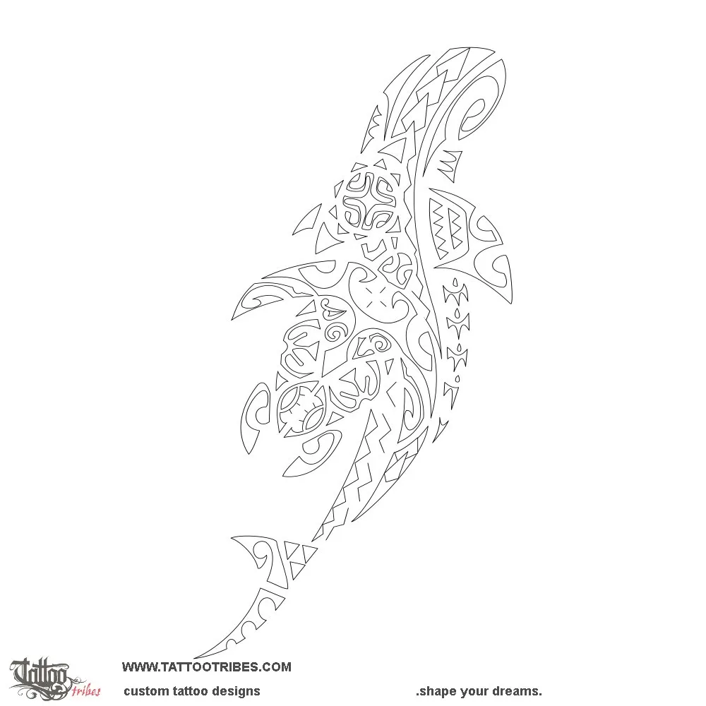 Stencil outline of Kaiwawao, Defender