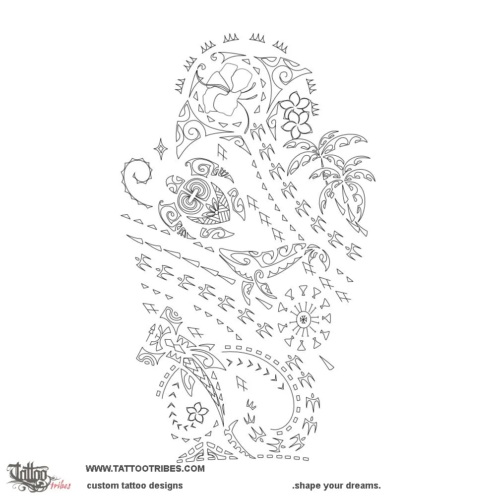 Stencil outline of Hinaaro, To love